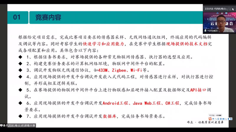 2020一带一路暨金砖国家技能发展与技术创新大赛物联网技术及其在智慧城市中的应用大赛介绍