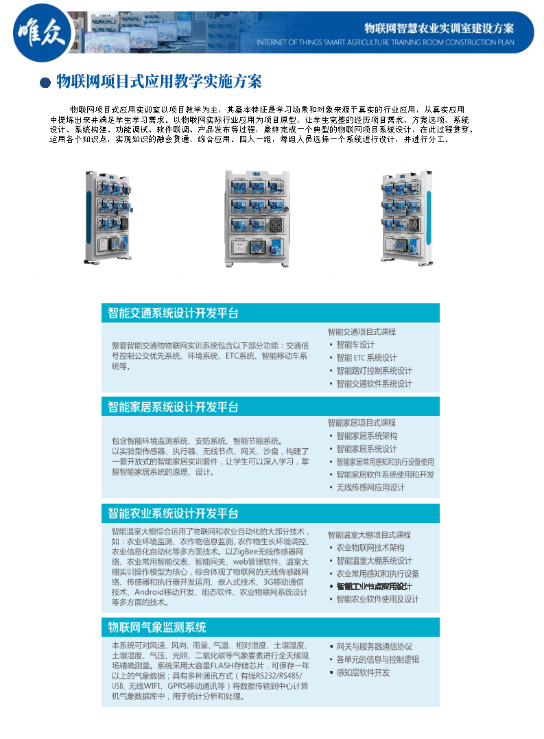 物联网智慧农业实训室解决方案