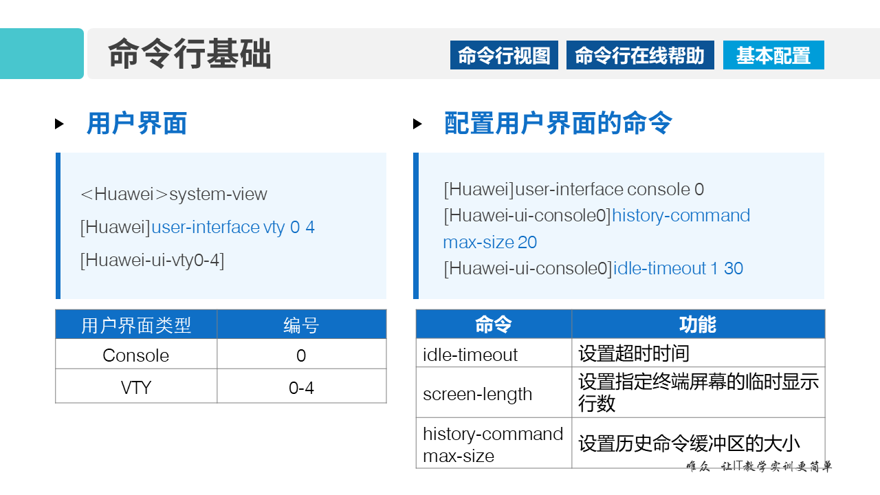 华为1+X证书：网络系统建设与运维——02-1 VRP网络操作系统和CLI命令行