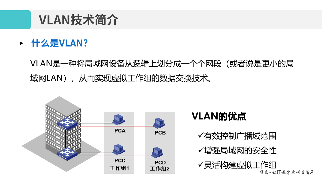 华为1+X证书：网络系统建设与运维——04-1 VLAN技术原理